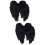 4Pièces Ailes Costume En Plume Accessoire Décoratif 9