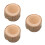 3Pièces Bols En Bois Café Pour Hamsters Alimentaire Durable 8