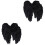 4Pièces Ailes Costume En Plume Accessoire Décoratif 5