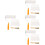 4Ensembles Kit De Rouleaux -Papier Peint 8