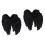 4Pièces Ailes Costume En Plume Accessoire Décoratif 6