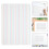 4Pièces Tableaux Blancs Petits Effaçables Pour Ados 10
