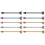 10Pièces Boucles D'oreilles Zircon Piercing Style Varié 2