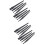 2Ensembles Ensemble De 16 Brosse Noire Durable Anti-Statique Nettoyage 6