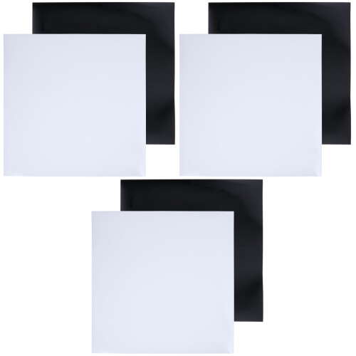 6Pièces Vinyle Transfert Thermique Durable Flexible Pour T-Shirts 2