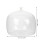 2Pcs PVC Inflatable Kid Hat Holders Dome Display Stand Black 3