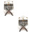 2Pièces Instrument À Doigts Kalimba 17 Clés 7