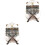 2Pièces Instrument À Doigts Kalimba 17 Clés 4