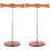 2Pièces Support Casque Bois Présentoir Et Range Casque 4