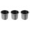 3Pièces Porte- Acier Noir Pour Café Bouteilles Clé 6