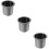 3Pièces Porte- Acier Noir Pour Café Bouteilles Clé 11