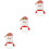 3Pièces Récipient Bonbons Noël Cartoon 6