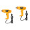 2Pièces Outil Chauffage Air Chaud Électrique Portable 6