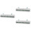 3Pièces Accessoire Auto Plaque Téléphone Pour Parking Plastique 8
