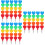 15Pcs Lovely Shaped Plastic Stackable Kids Pencils Set 8