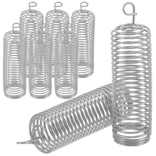 24Pièces Accessoires Apiculture Cage Acier Argenté 1