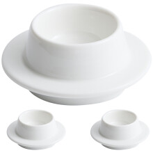 6Pièces Bols À Dip Blancs Céramique Usage Cuisine Simples Élégants