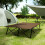 Outsunny Outsunny Double Camping Folding Cot Portable Sleeping Bed, Charcoal Khaki 9