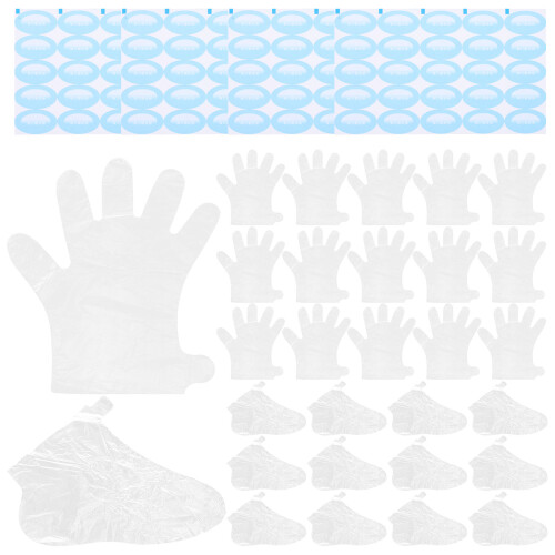 2Ensembles -Pieds Et Jetables Hydratants Confort Respirant