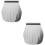 2Pièces Pelle Multiusage Acier Inoxydable Transfert Argent 8