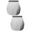 2Pièces Pelle Multiusage Acier Inoxydable Transfert Argent 9