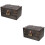 2Pièces Coffres Rangement Pirate Pour Et Jouets 8