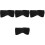 4Pcs Black Protective Headband Breathable Ear Covers for Winter Riding 5