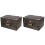 2Pièces Coffres Rangement Pirate Pour Et Jouets 4