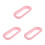 3Paires Rose ABS Pour Protection Lit 4