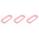 3Paires Rose ABS Pour Protection Lit 9