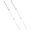 8Pcs Portable Retractable Clothesline Rods Strong Aluminum Material 3