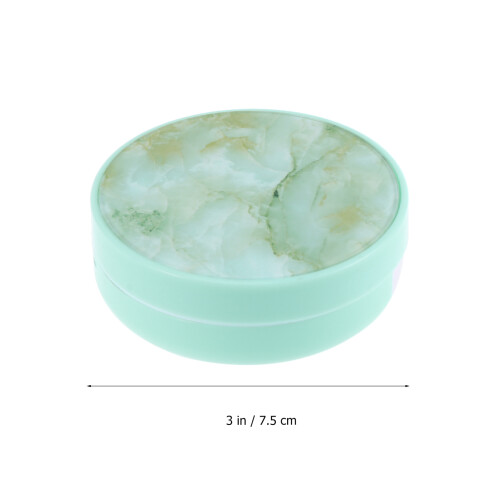2Pièces Boîte Lentilles Avec Design Pour Usage En Voyage 2