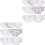 24Pièces Couches Jouet Bébé Coton Réutilisable Usage Enfant 3
