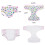 24Pièces Couches Jouet Bébé Coton Réutilisable Usage Enfant 10