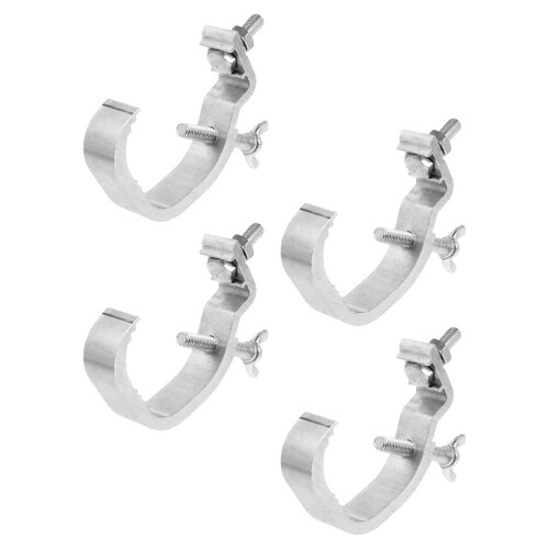 12Pièces Pinces Aluminium Pour De Scène Robustes Argentées 2