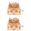 2Sets Khaki Muziekdoos DIY Educatief Speelgoed 8