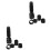 2St Spark Plug Reparatie Kit Zwart Voor Autoonderhoud 3