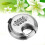 3Pièces Cadenas Chiffres Argent Compact Verrouillage Sécurisé 4