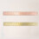 1set Vintage Brass Ruler School Ruler Straight Ruler 2pcs 6
