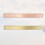 1set Vintage Brass Ruler School Ruler Straight Ruler 2pcs 5