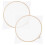 2Pièces Cadre En Bois Khaki Pour Fabrication Papier DIY Multi-Usage 10