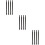 12Pcs Black Witch Broom Replacement Poles Plastic Rods for Performance 11