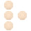 4Sets Durable Wooden Pottery Tools Octagon Clay Molds DIY Ceramic Set 9