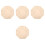 4Sets Durable Wooden Pottery Tools Octagon Clay Molds DIY Ceramic Set 5