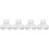 4Sets White PP Multi-Use Bath Ball Mold Kit for DIY Soap and Salt Ball 6