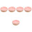 5Pièces Gamelle Compacte Céramique Rose Pour Hamsters Rongeurs 6