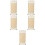 5Pièces Rouleaux Vide Beige Absorbants Pour Peinture 9