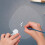 8Pièces Éventails Ronds PVC Blancs Pour Peinture DIY 4
