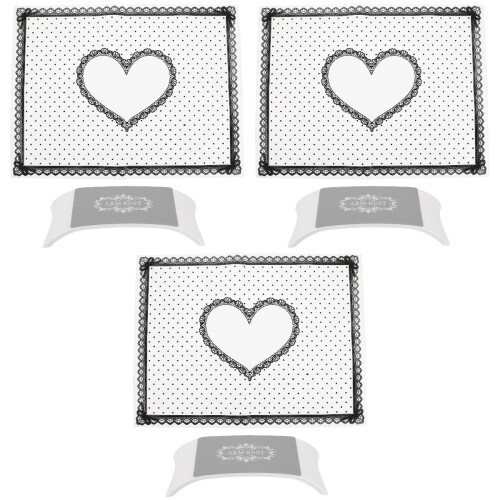 6Pièces Oreiller Silicone Pour Repose-Main Usage Femmes 2