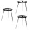 3St Multifunctionele Zwarte Alcoholbrander Tripod Voor Experimenten 8